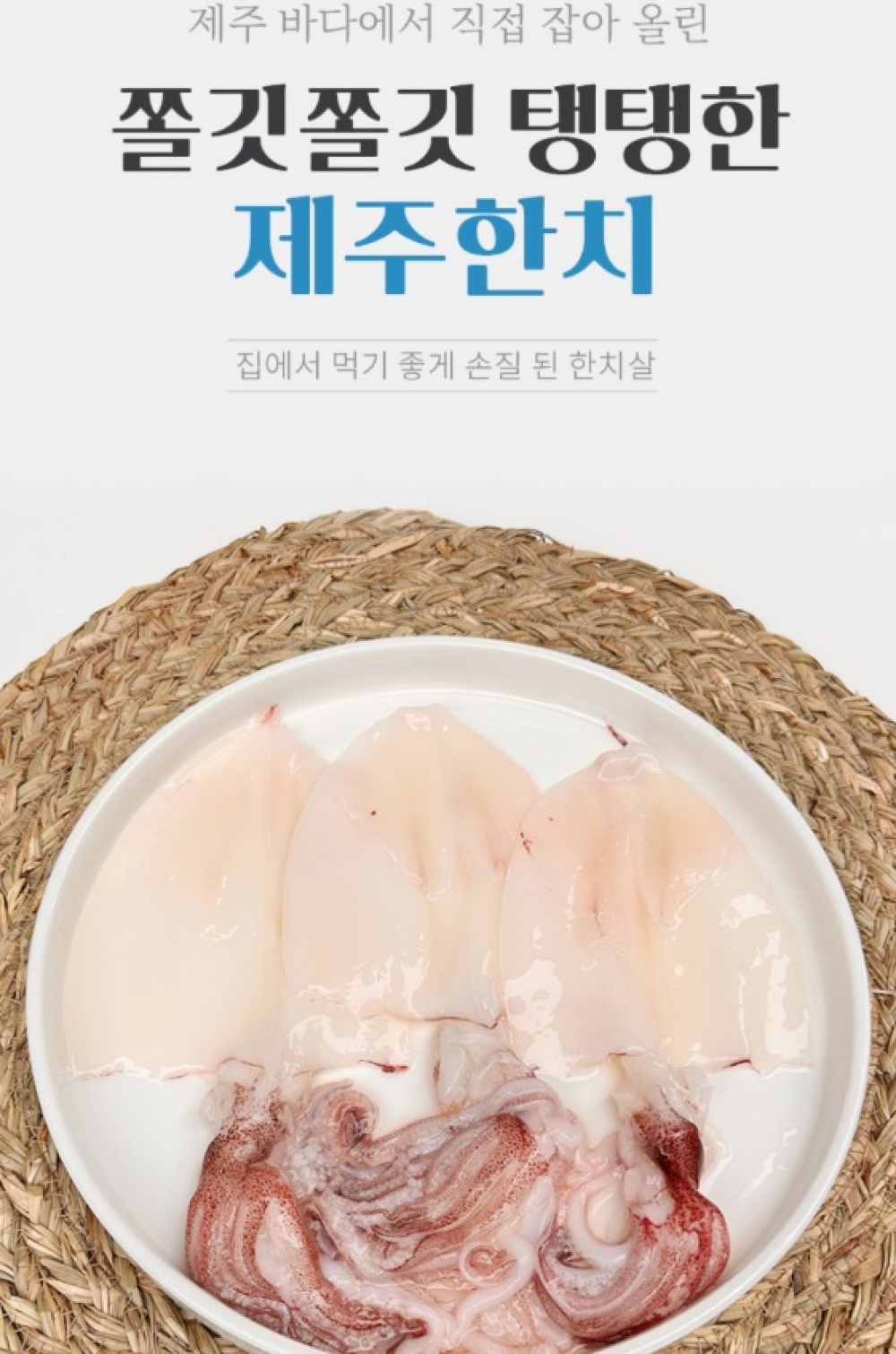 푸르디 제주 손질 한치 1kg