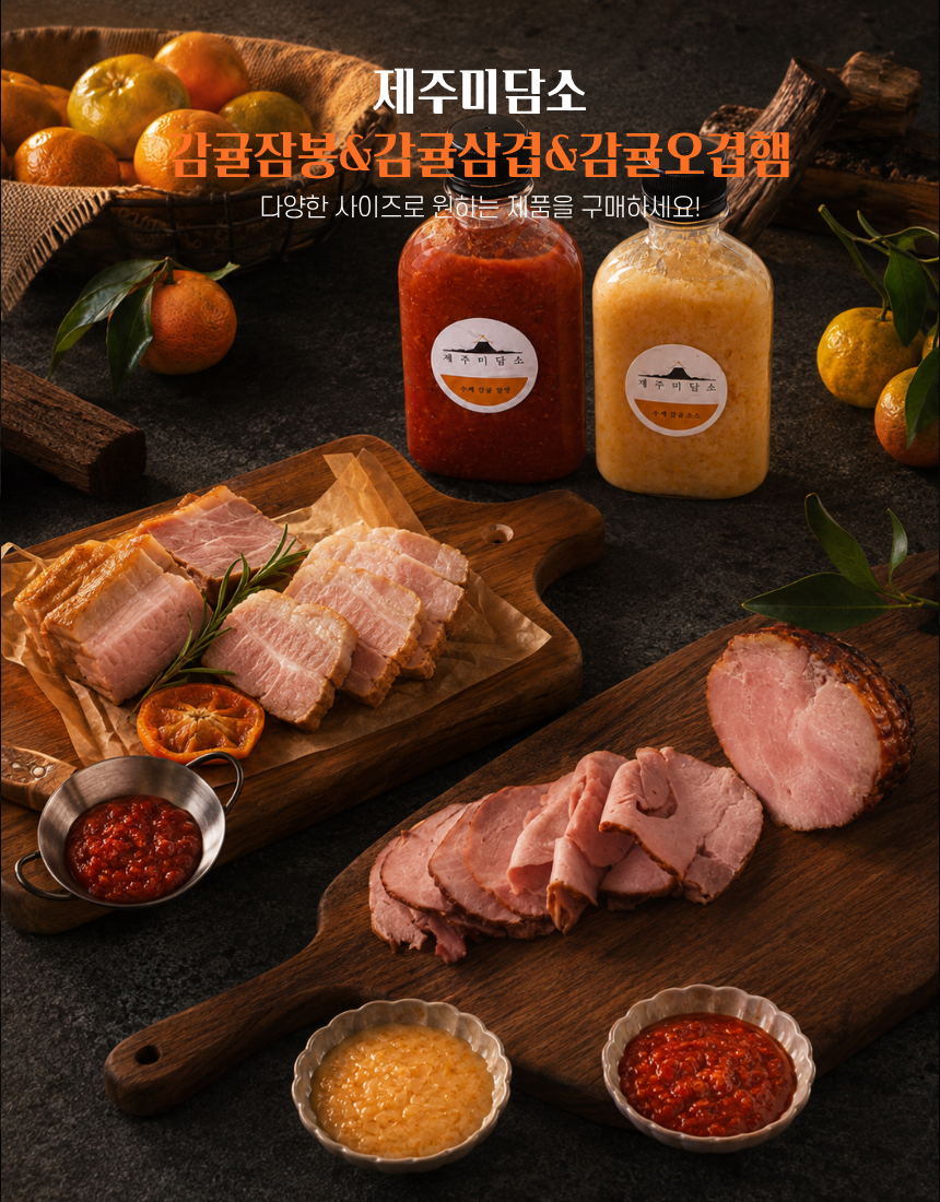 [제주미담소]  감귤잠봉 300g