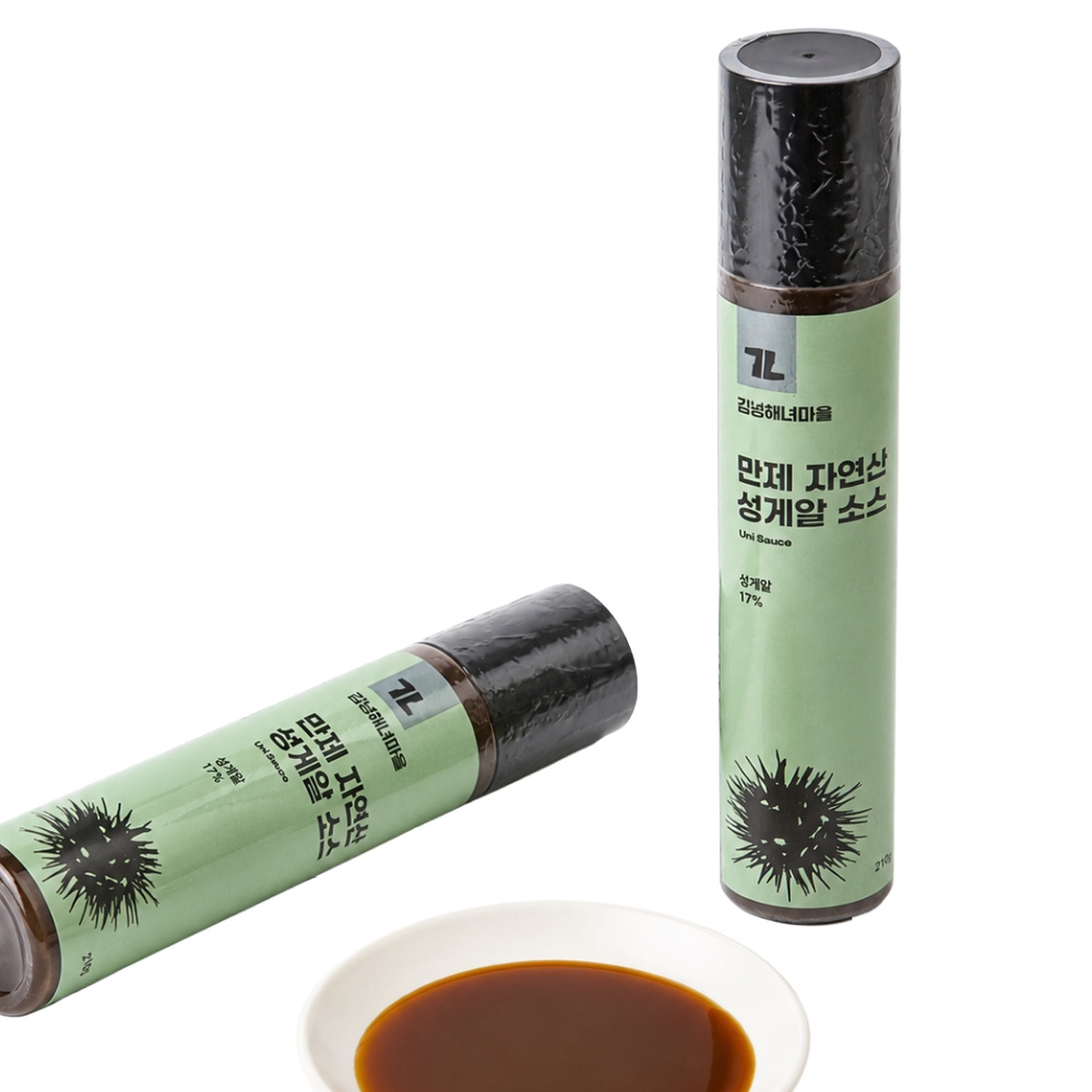 [만덕푸드]고급소스 성게알 소스 210g 감칠 풍미