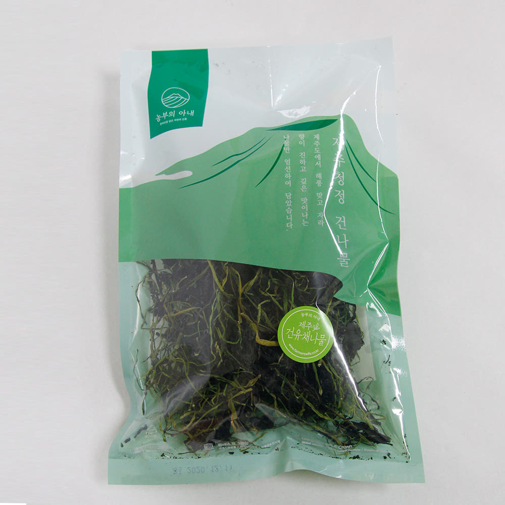 [농부의아내] 제주 건유채 나물 50g, 100g, 1kg