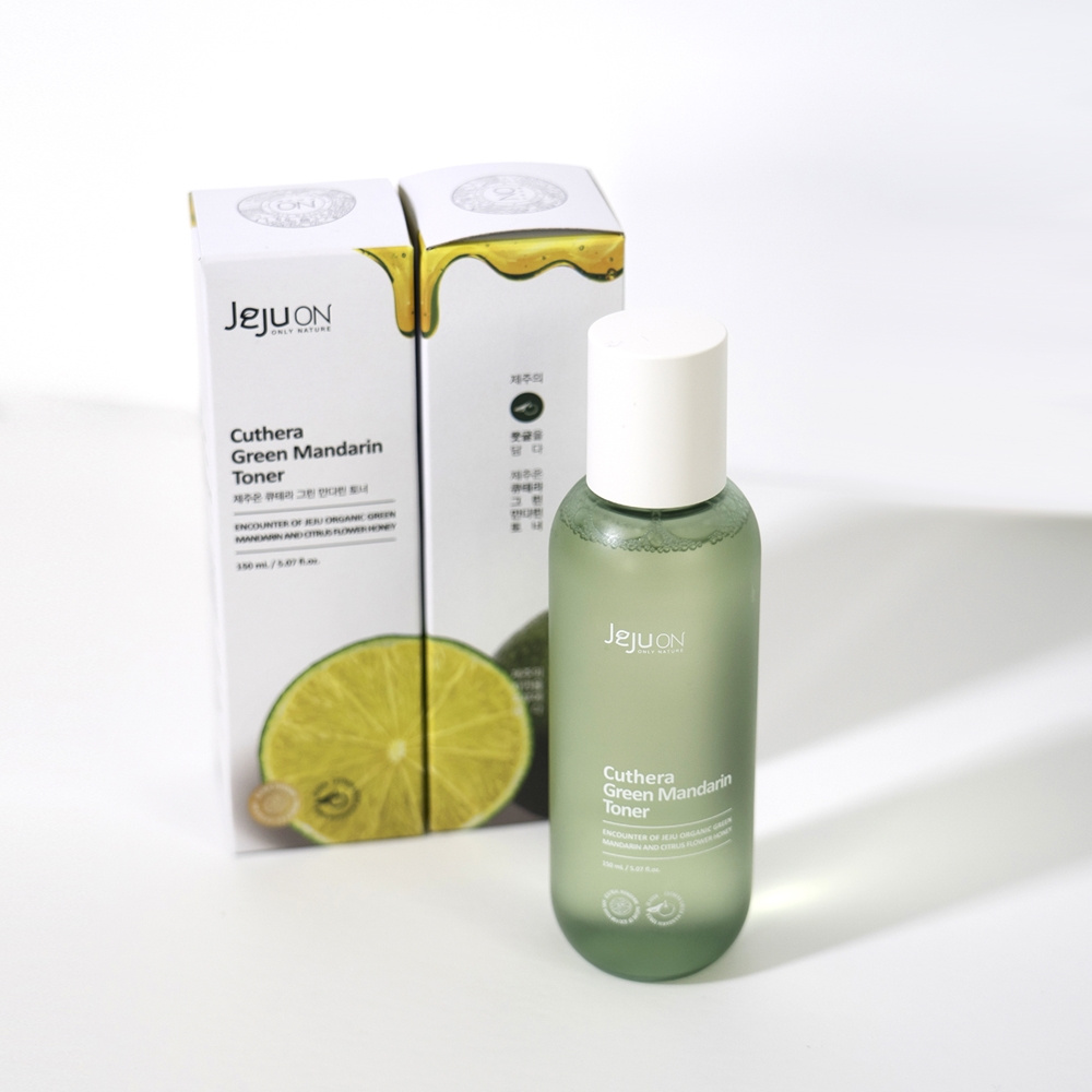 제주온 큐테라 풋귤 에센스토너 150mL