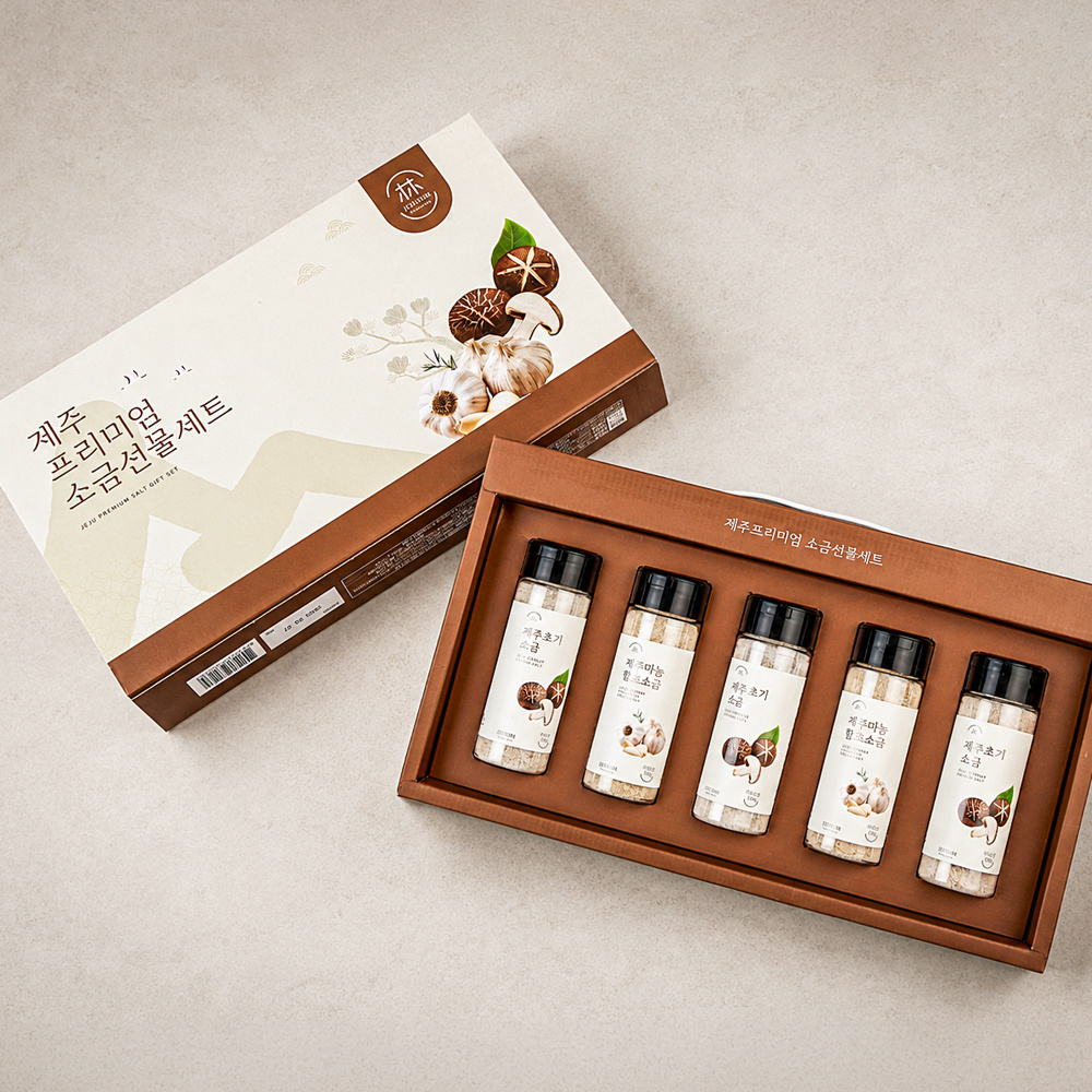 [제주시산림조합] 제주 프리미엄 소금선물세트