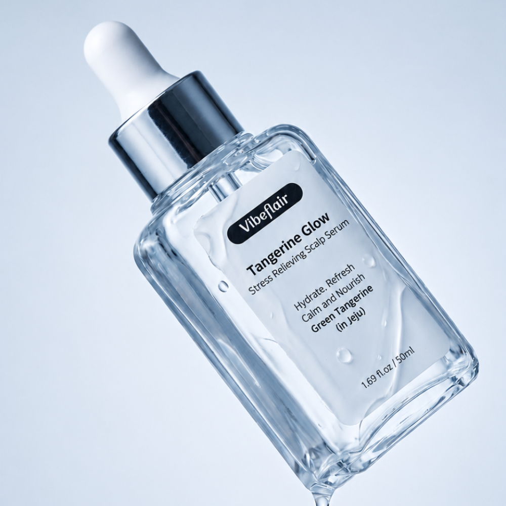 바이브플레어 탠저린 글로우 스트레스 릴리빙 스칼프 세럼 50mL