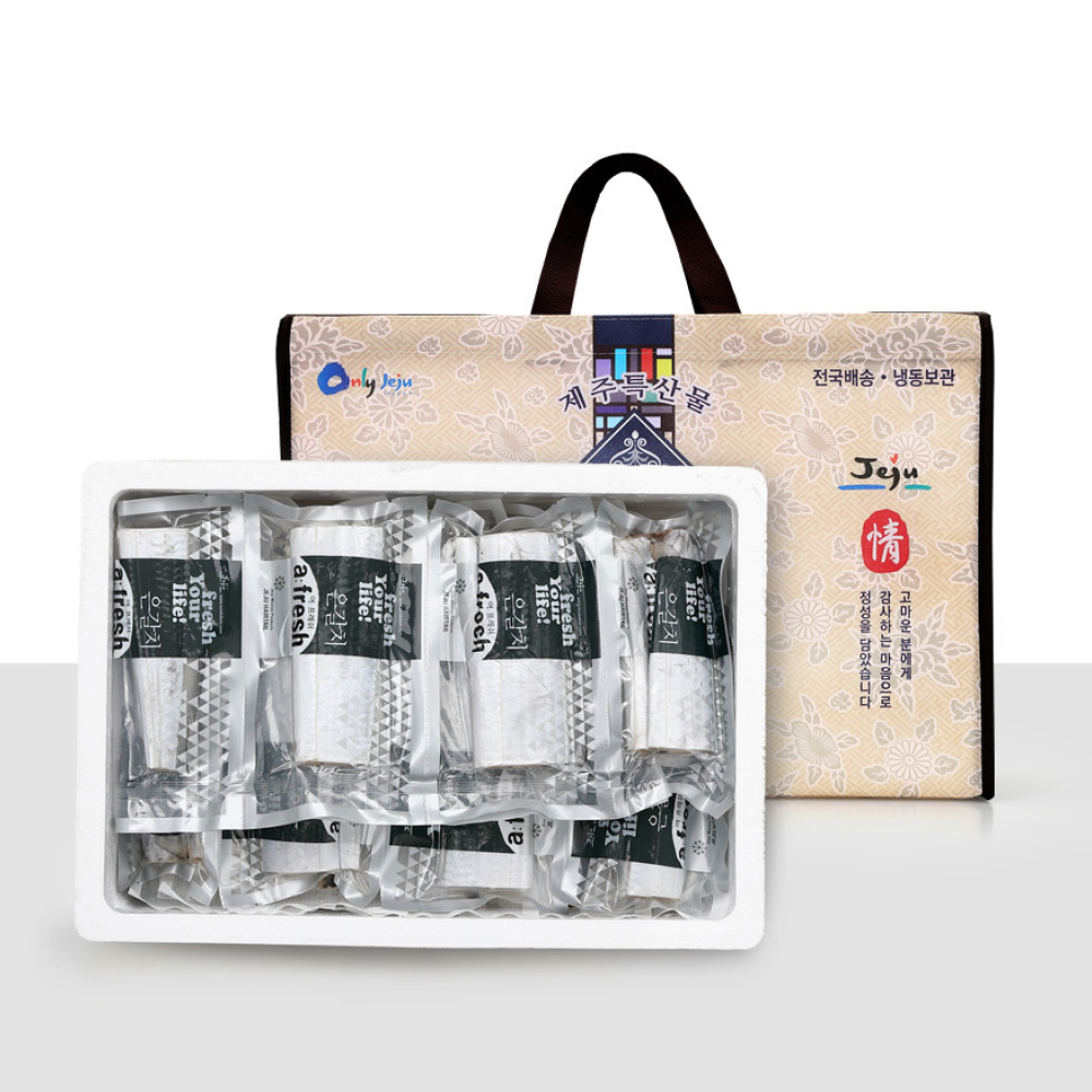 [동문시장관 & 제주명인관] 명인이영자옥돔  은갈치 700g X 2미 추석 명절 선물세트