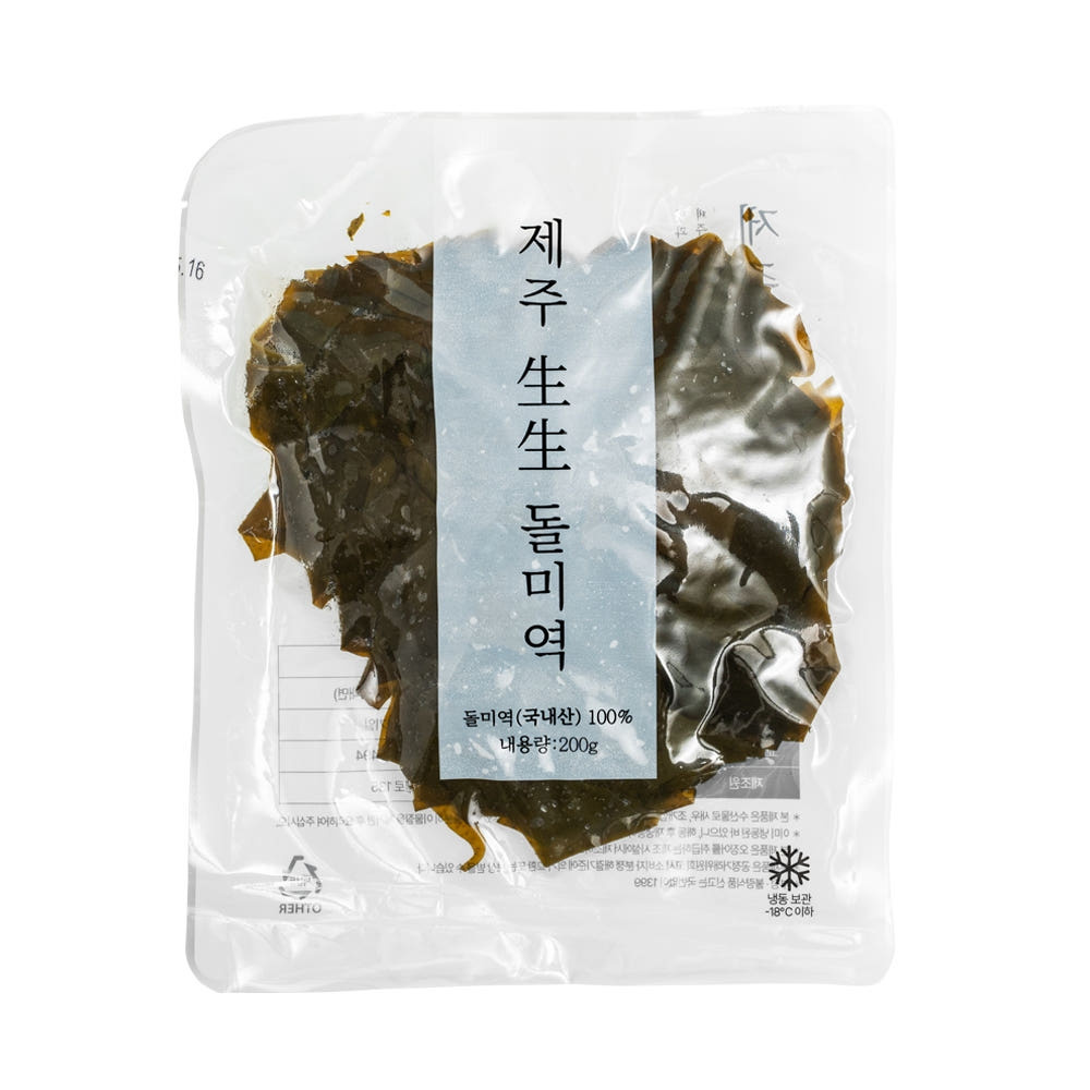 김녕해녀마을 제주 자연산 생생 돌미역 200g