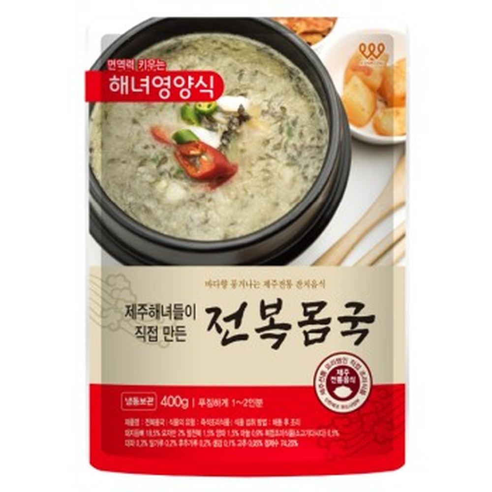 [1인가구 밀키트] 제주하우스 제주 전복몸국 400g