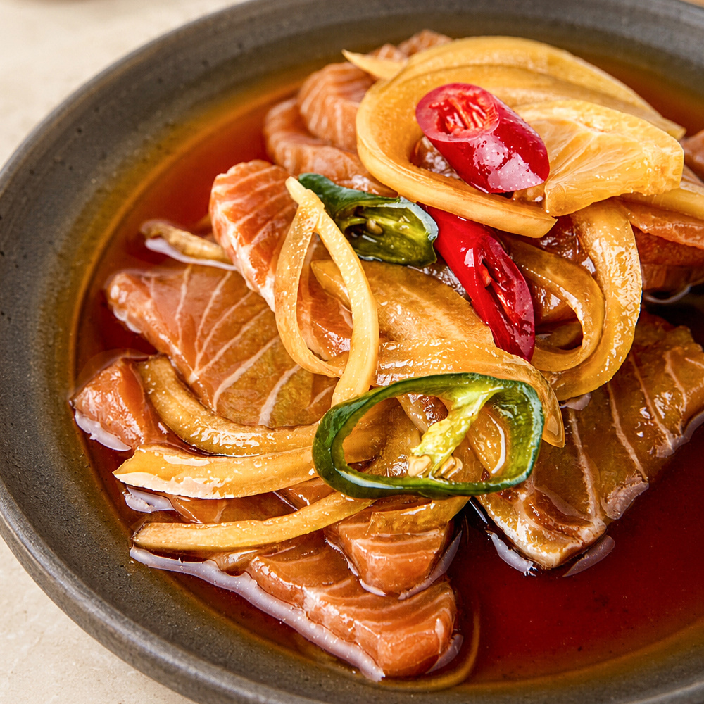 [제주맛집그대로] 돌집식당 황게장 1.3kg 생연어장 새우장 전복장 650g 350g 유명한 밥도둑