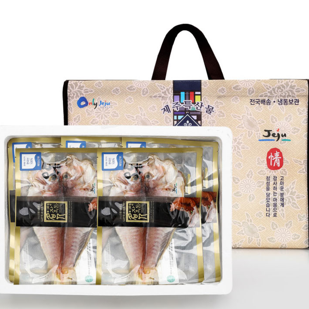 [동문시장관 & 제주명인관] 명인이영자옥돔 500g X 2미 추석명절 선물 추천