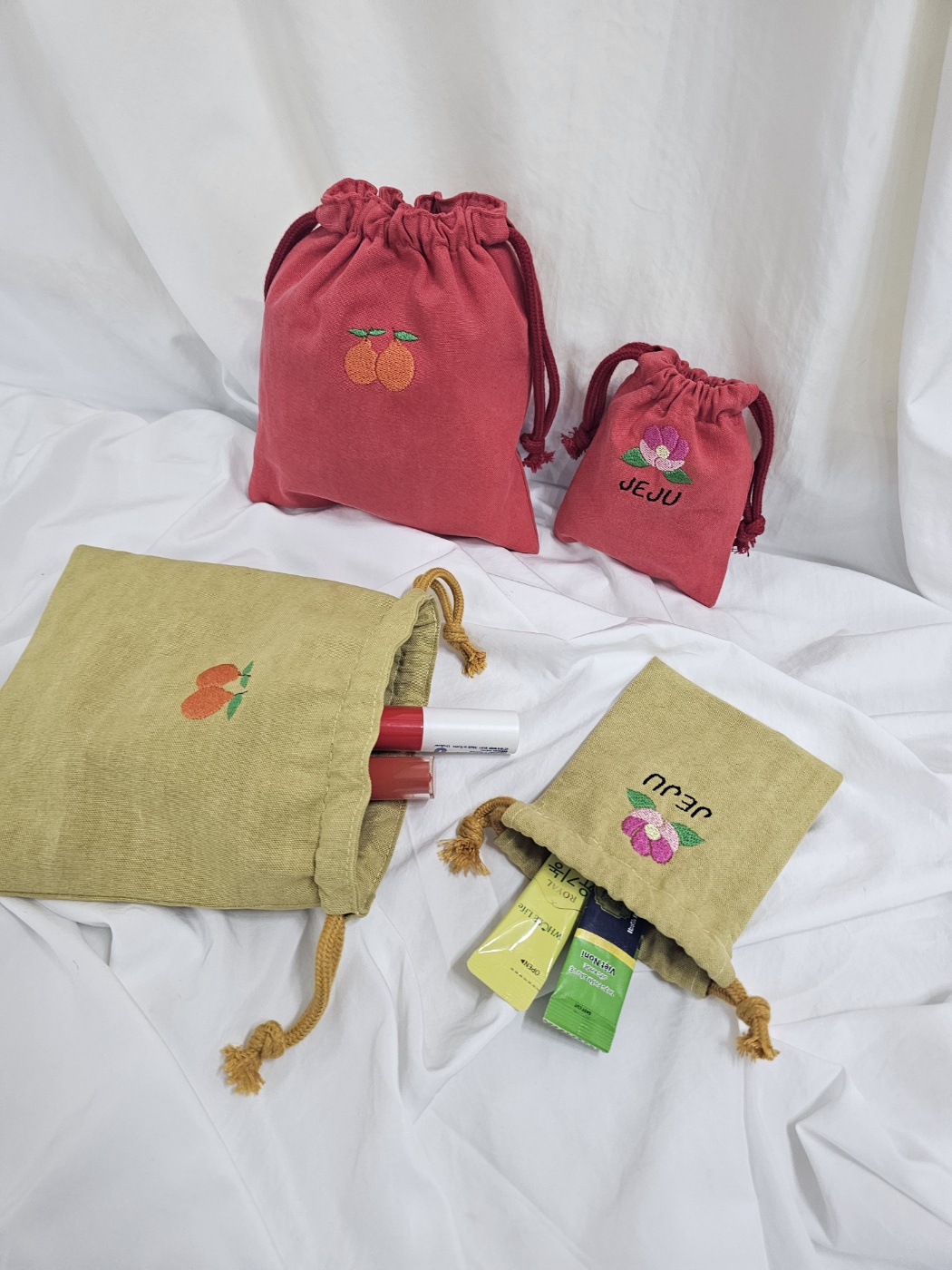 해녀키링 쿠션키링  제주도소품 리본키링 여행선물추천 가방장식 단체선물