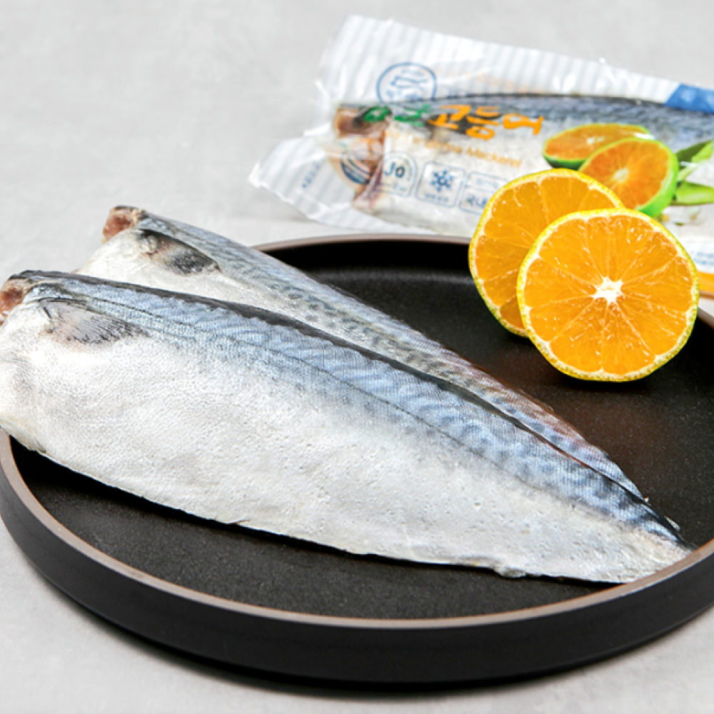 비린 맛은 줄이고, 담백함을 채운 제주용암해수 청귤고등어