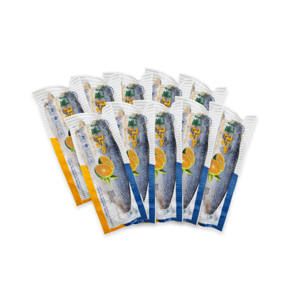 비린 맛은 줄이고, 담백함을 채운 제주용암해수 청귤고등어