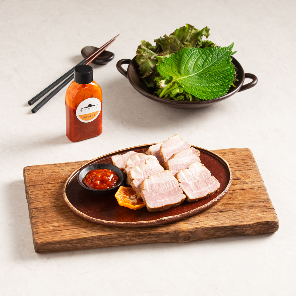 제주미담소 감귤오겹햄 300g