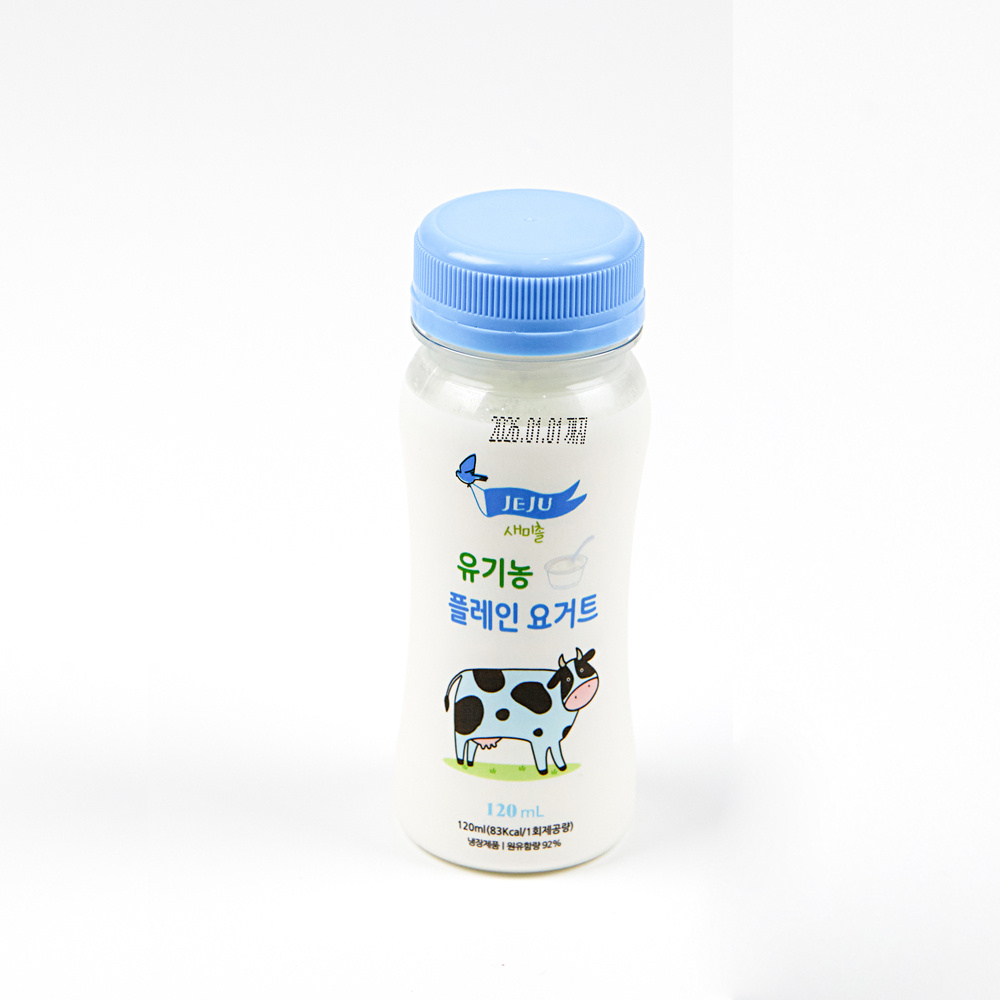 [샘물목장]유기농 플레인 요거트 120ml