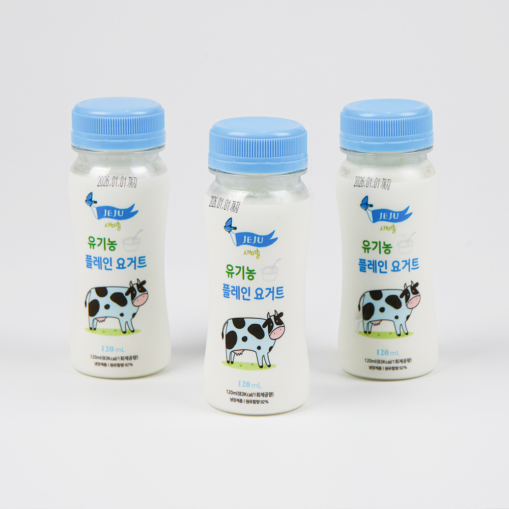 [샘물목장]유기농 플레인 요거트 120ml