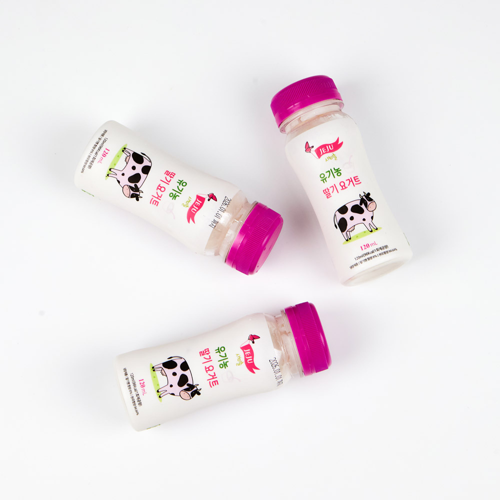 [샘물목장]유기농 딸기 요거트 120ml