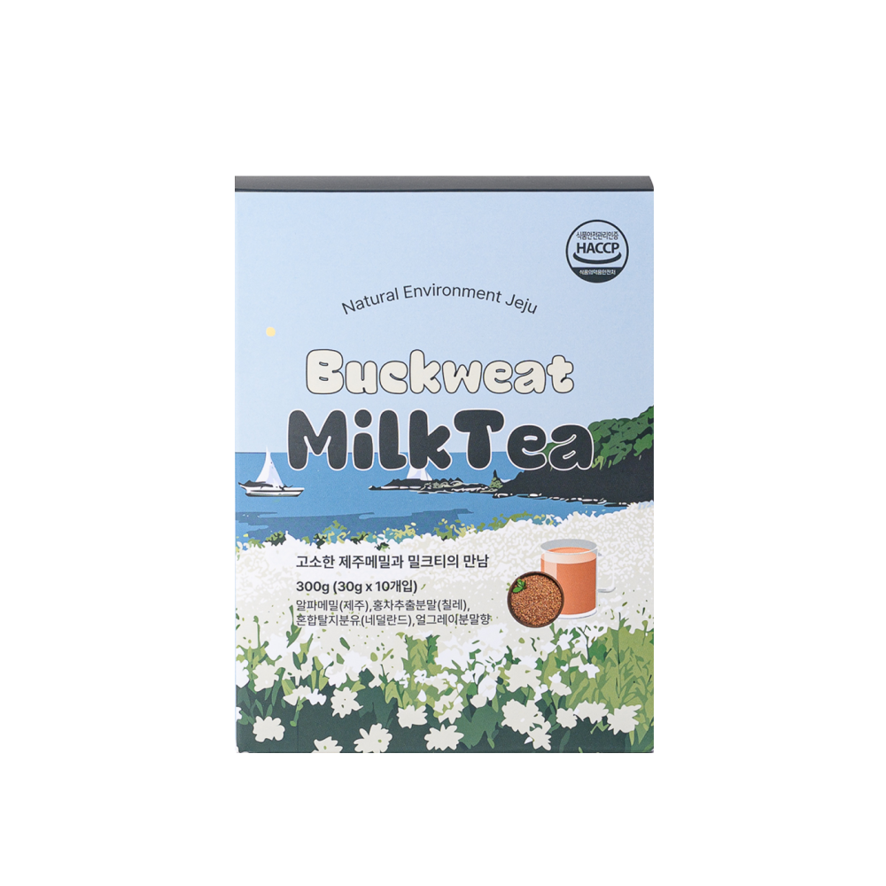 제주산 메밀 밀크티 30g 10개입
