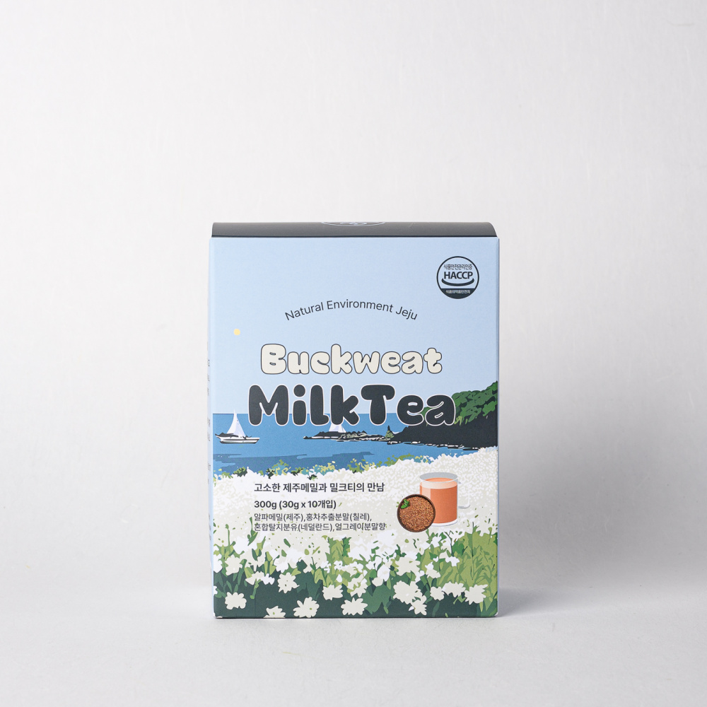 제주산 메밀 밀크티 30g 10개입