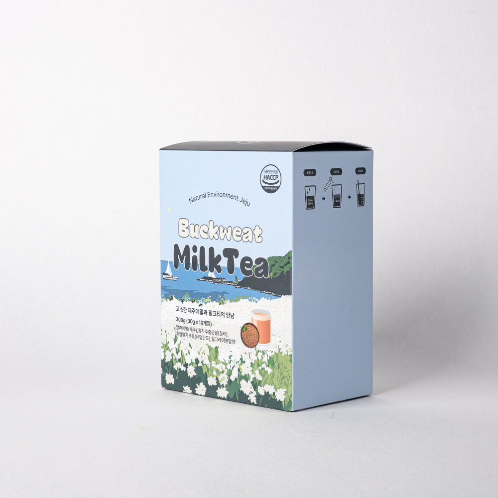 제주산 메밀 밀크티 30g 10개입