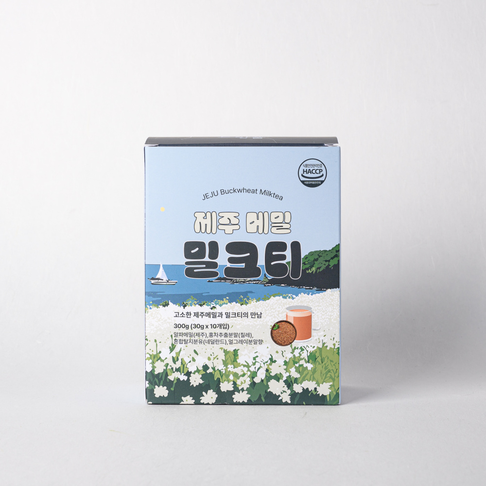 제주산 메밀 밀크티 30g 10개입