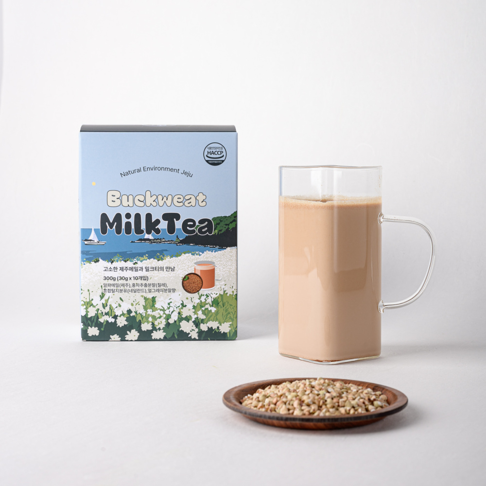제주산 메밀 밀크티 30g 10개입