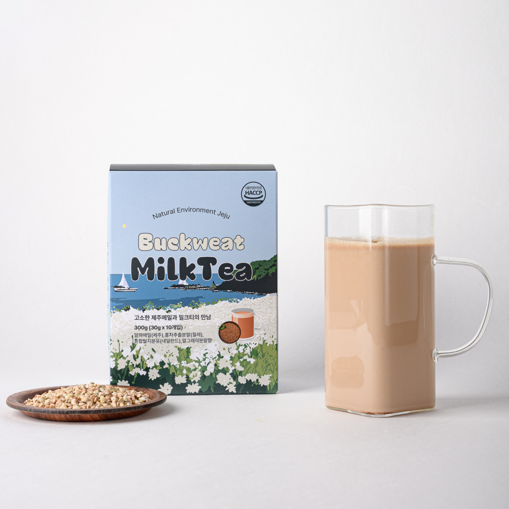 제주산 메밀 밀크티 30g 10개입