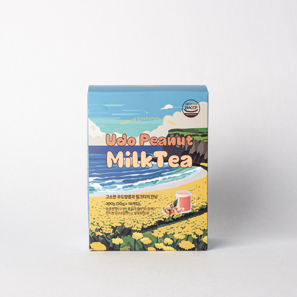 제주산 우도땅콩 밀크티 30g 10개입