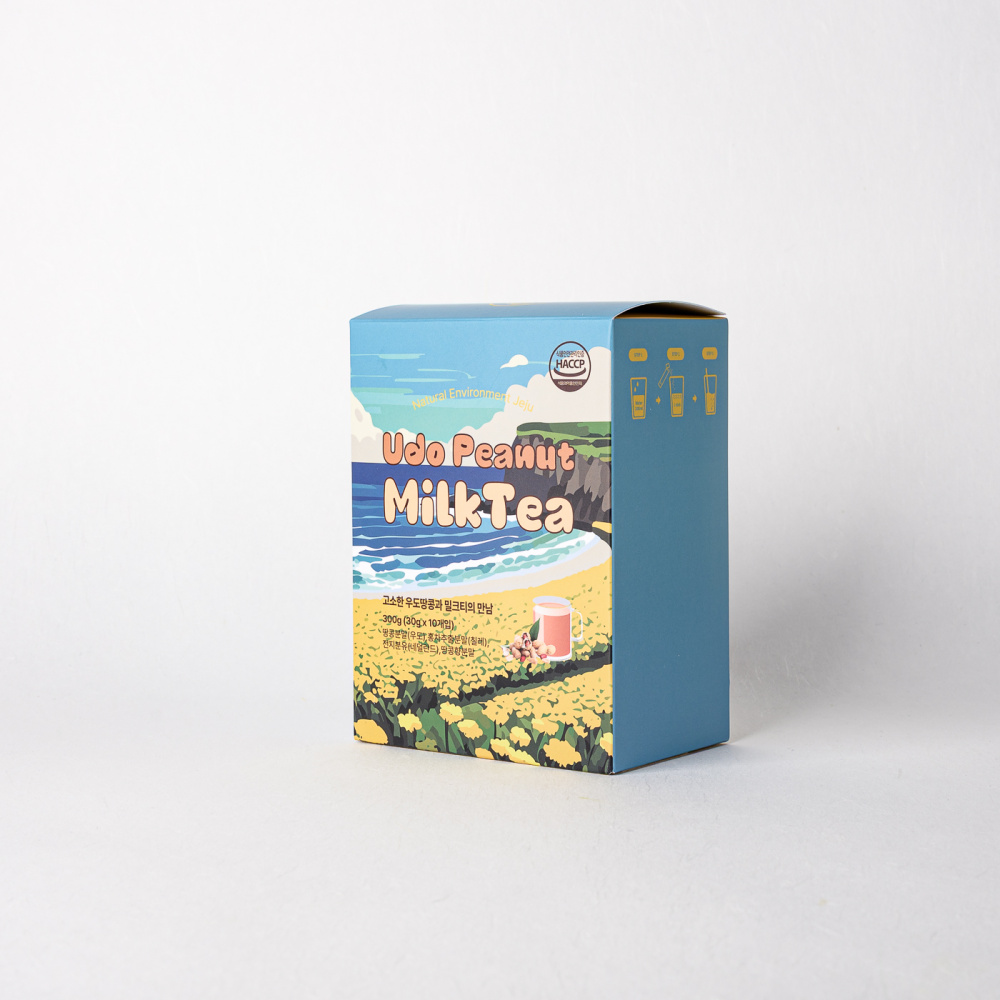 제주산 우도땅콩 밀크티 30g 10개입