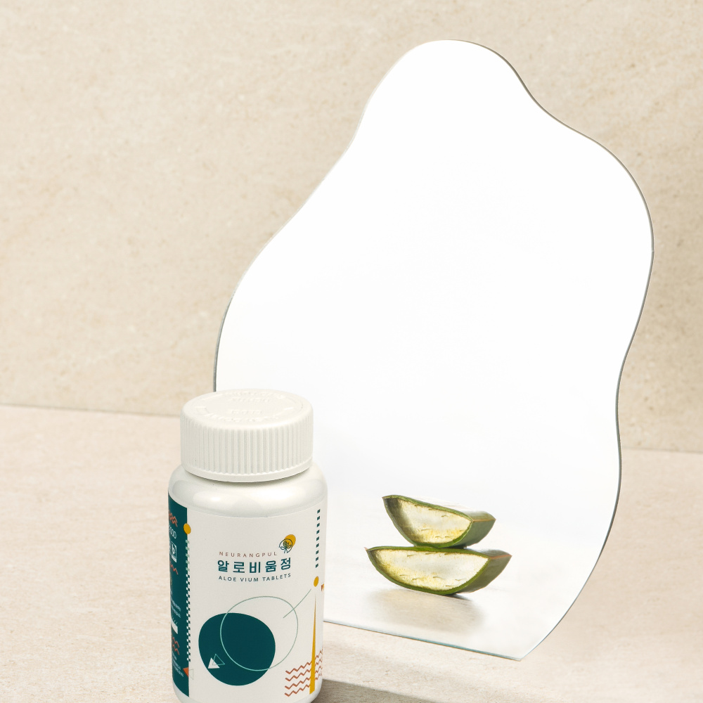 푸른들 느랑풀 먹는 알로에 베라 알로에정 120g 무농약 알로비움정