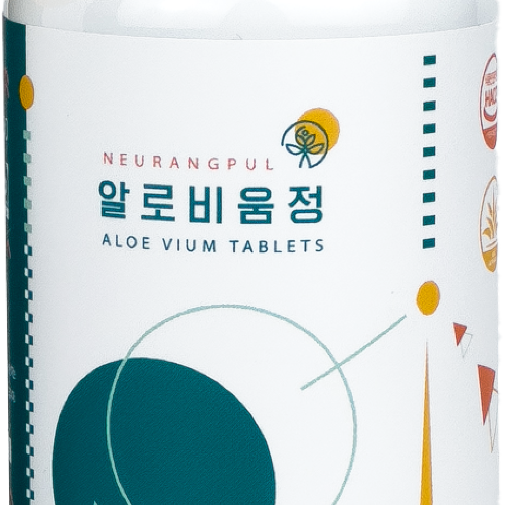푸른들 느랑풀 먹는 알로에 베라 알로에정 120g 무농약 알로비움정