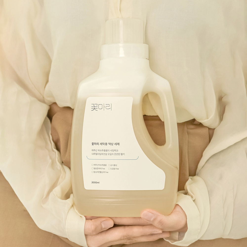 꽃마리 세탁용 액상세제 2L