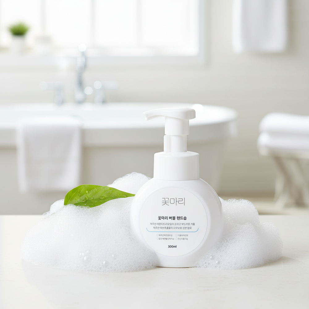 꽃마리 버블 핸드솝 300ml / 리필 450ml