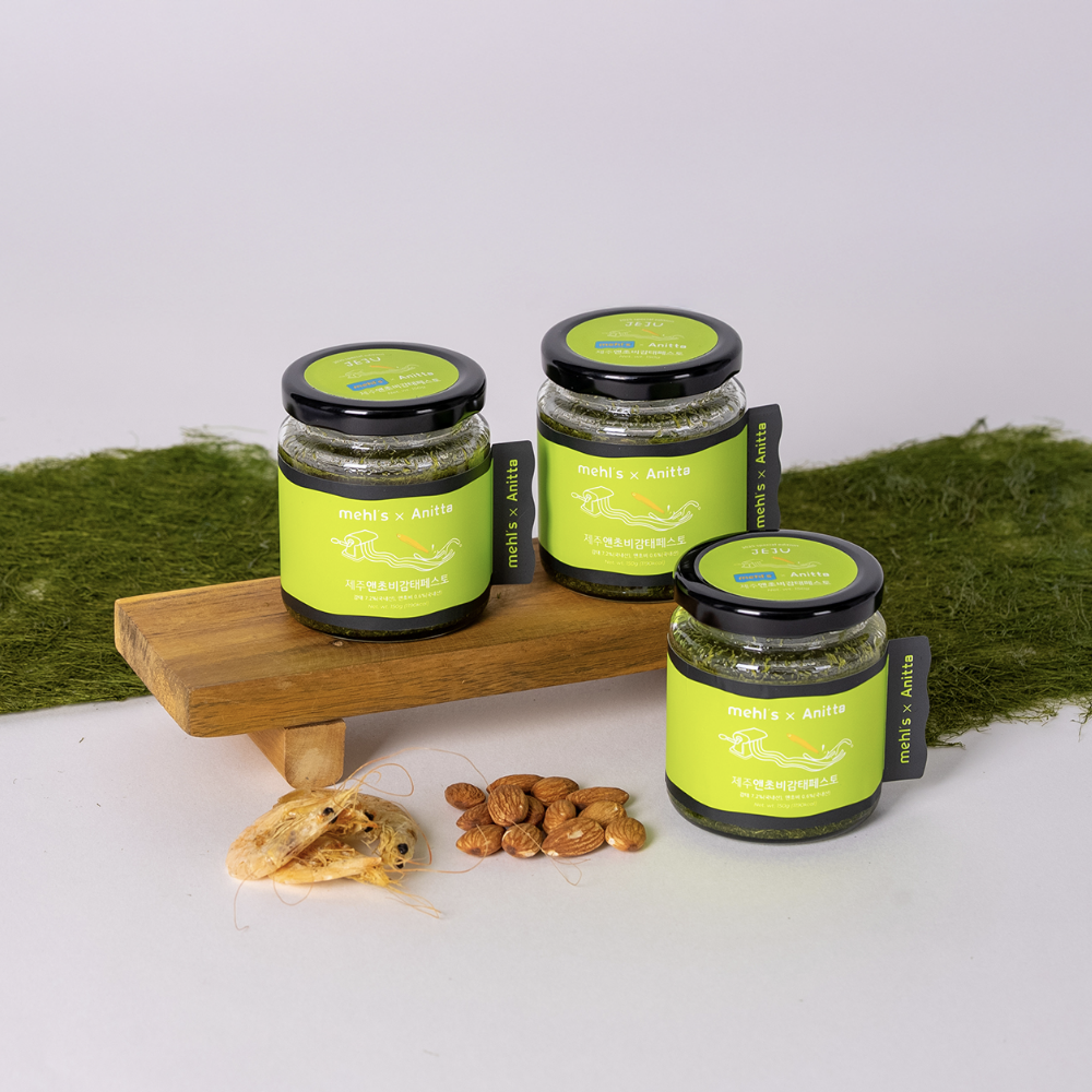 멜스 제주앤초비 감태페스토