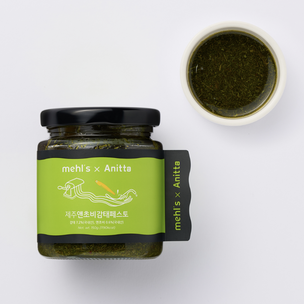 멜스 제주앤초비 감태페스토