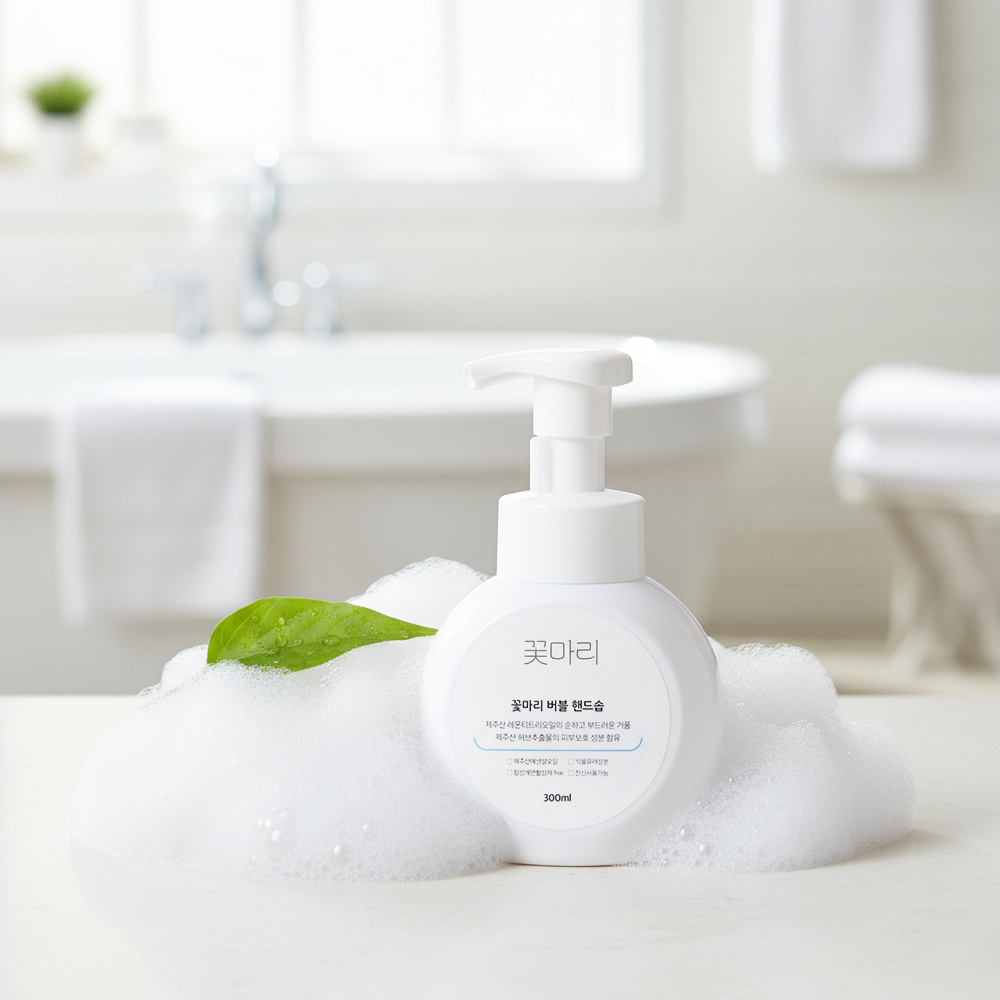 꽃마리 버블 핸드솝 리필 450ml