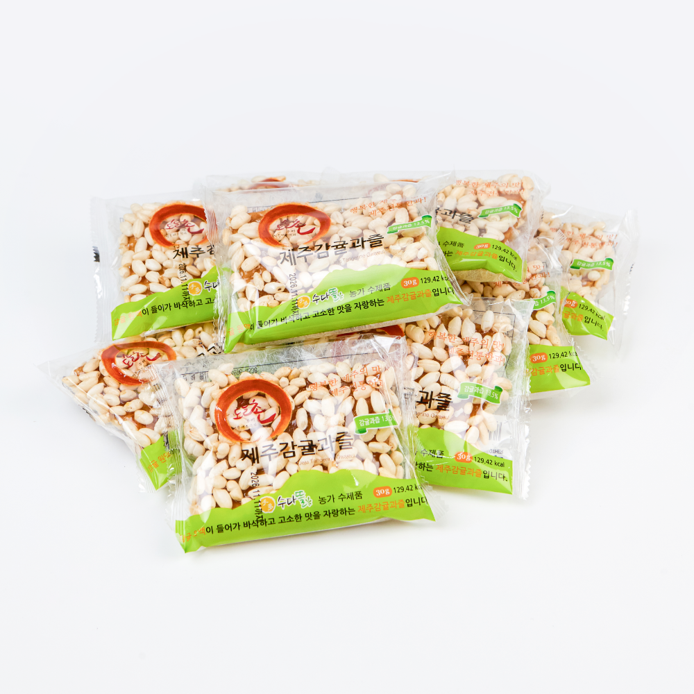 도솔촌 제주감귤과즐 4봉*2BOX 선물세트