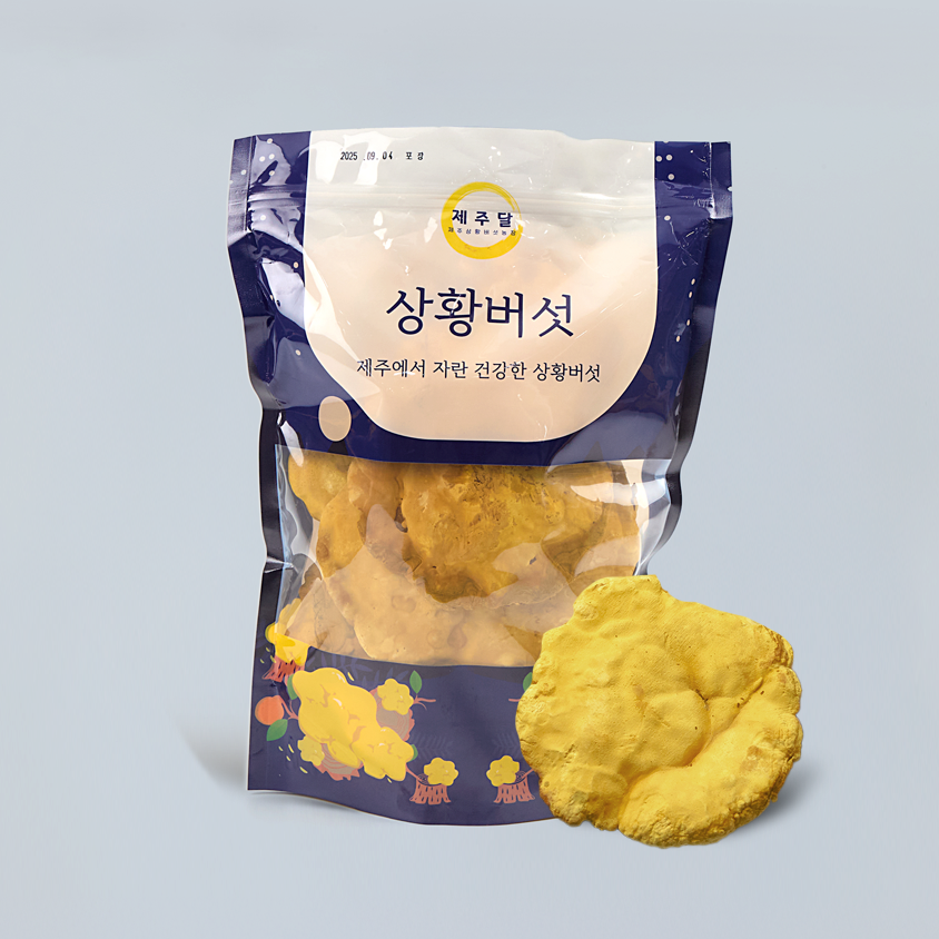 제주산 유기농 상황버섯 원물A 원형 제주상황버섯 단품 200g