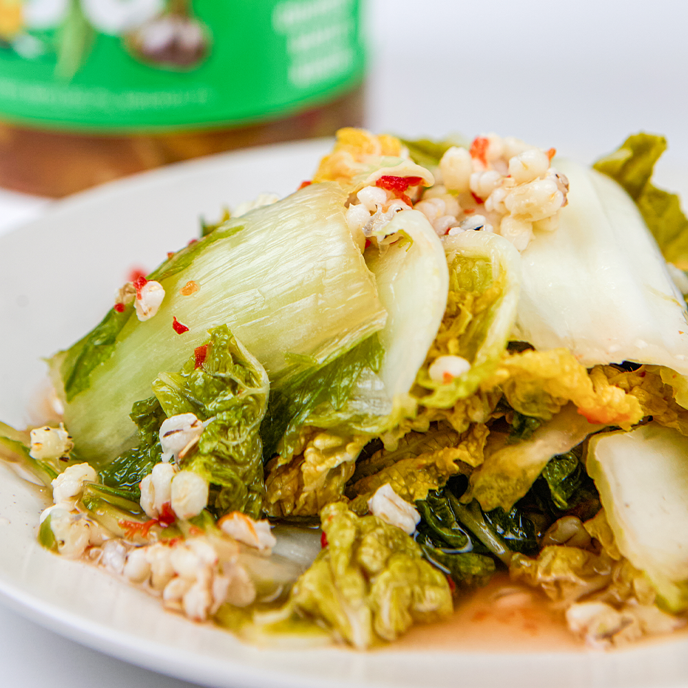 [김갑중웰푸드]제주 오색보리김치 캔 3종(알베기,얼갈이,열무)세트