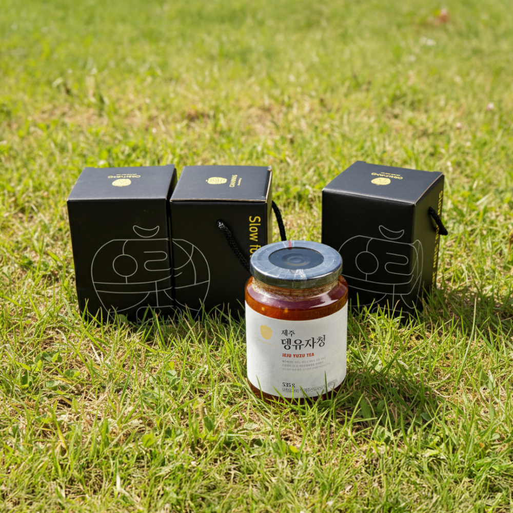 오라향 제주 뎅유자청 535g
