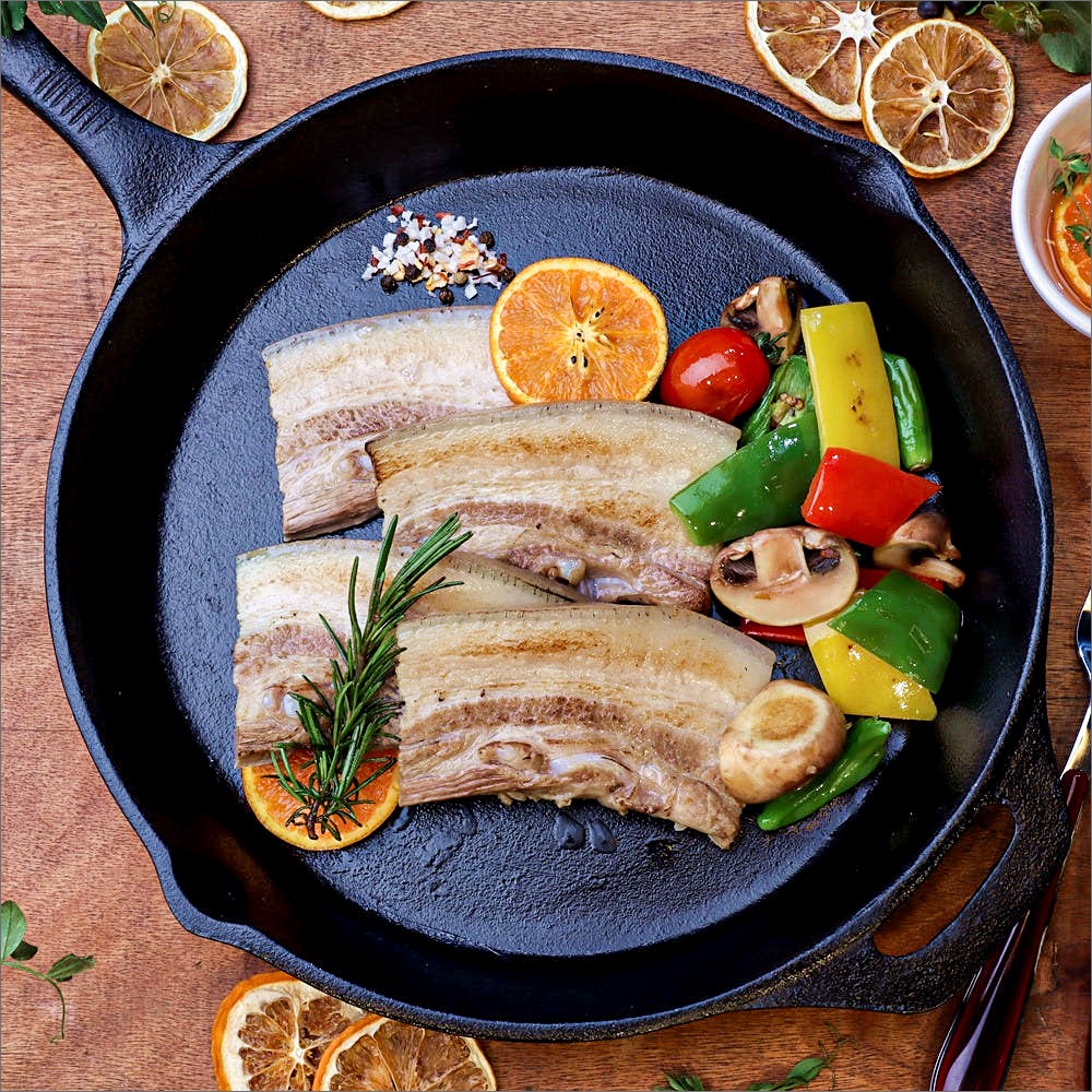 제주 흑돼지 미박 삼겹살 500g 구이용 목심 앞다리 우대갈비 선물세트