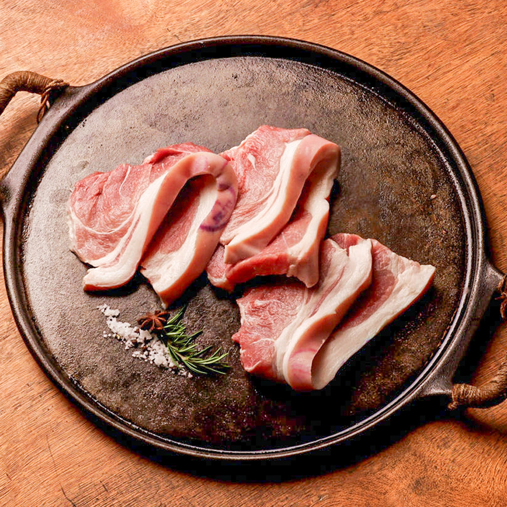 흑돈 미박 앞다리 500g