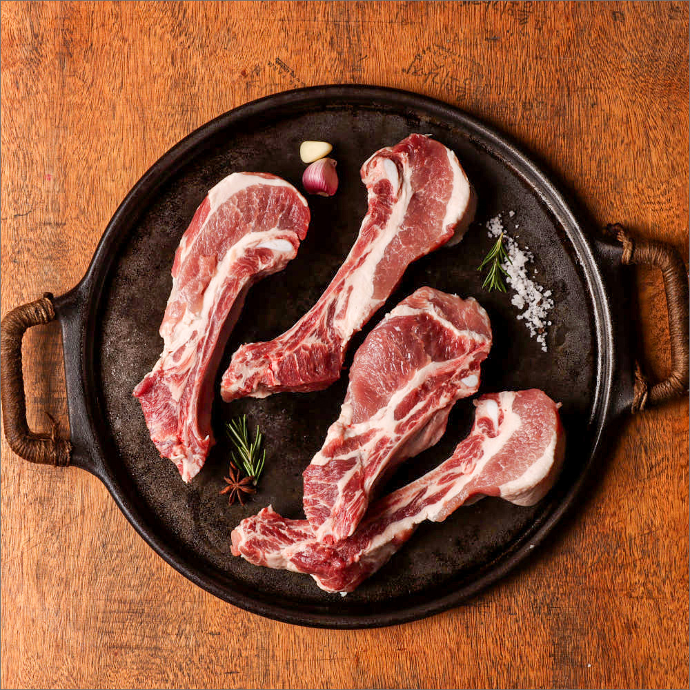 흑돈 우대 갈비 500g