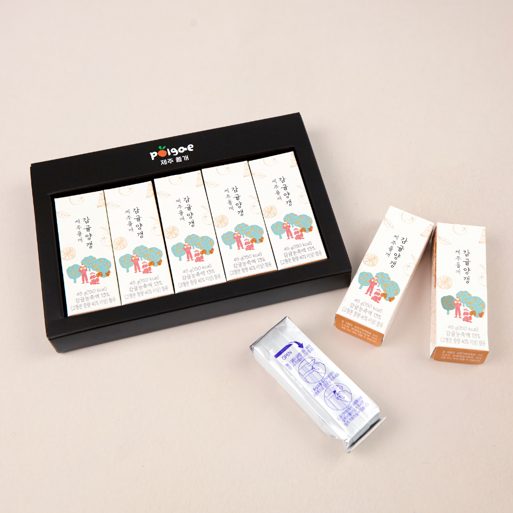 폴개네 제주담은 양갱 5개입  1박스 ,24개입 1박스 택