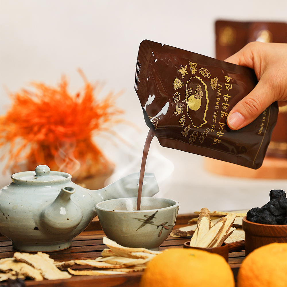 수제 쌍화진액 하루제주 뎅유지 쌍화차 100ml x 14포