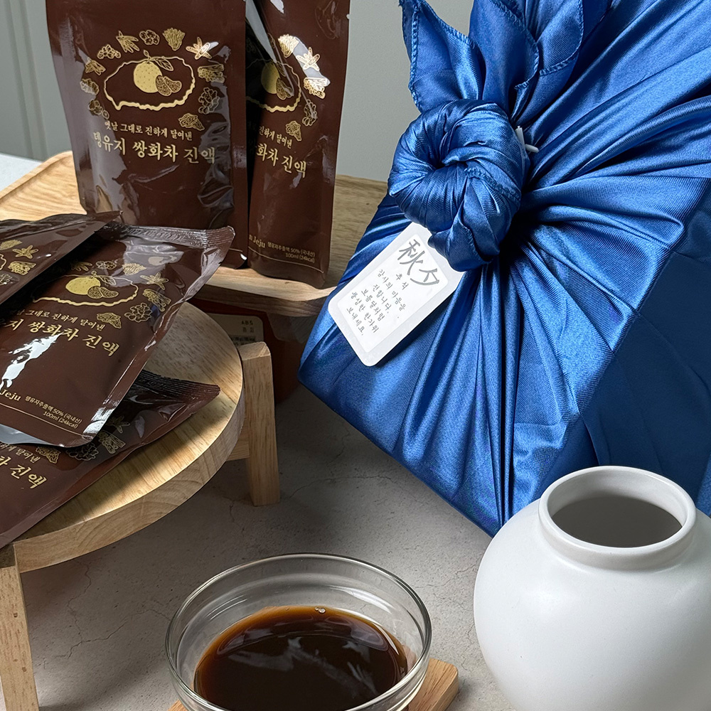 [만덕푸드] 수제 쌍화진액 하루제주 뎅유지 쌍화차 100ml 14포