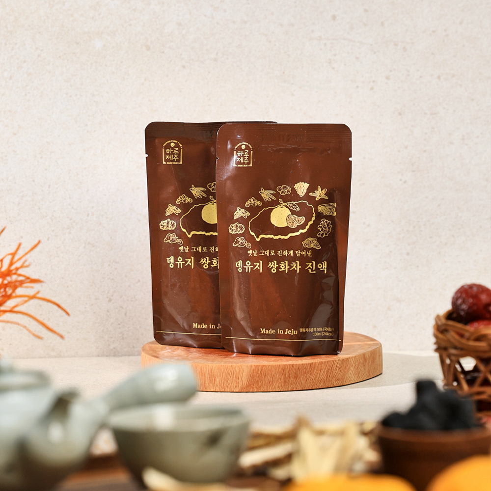 수제 쌍화진액 하루제주 뎅유지 쌍화차 100ml x 14포