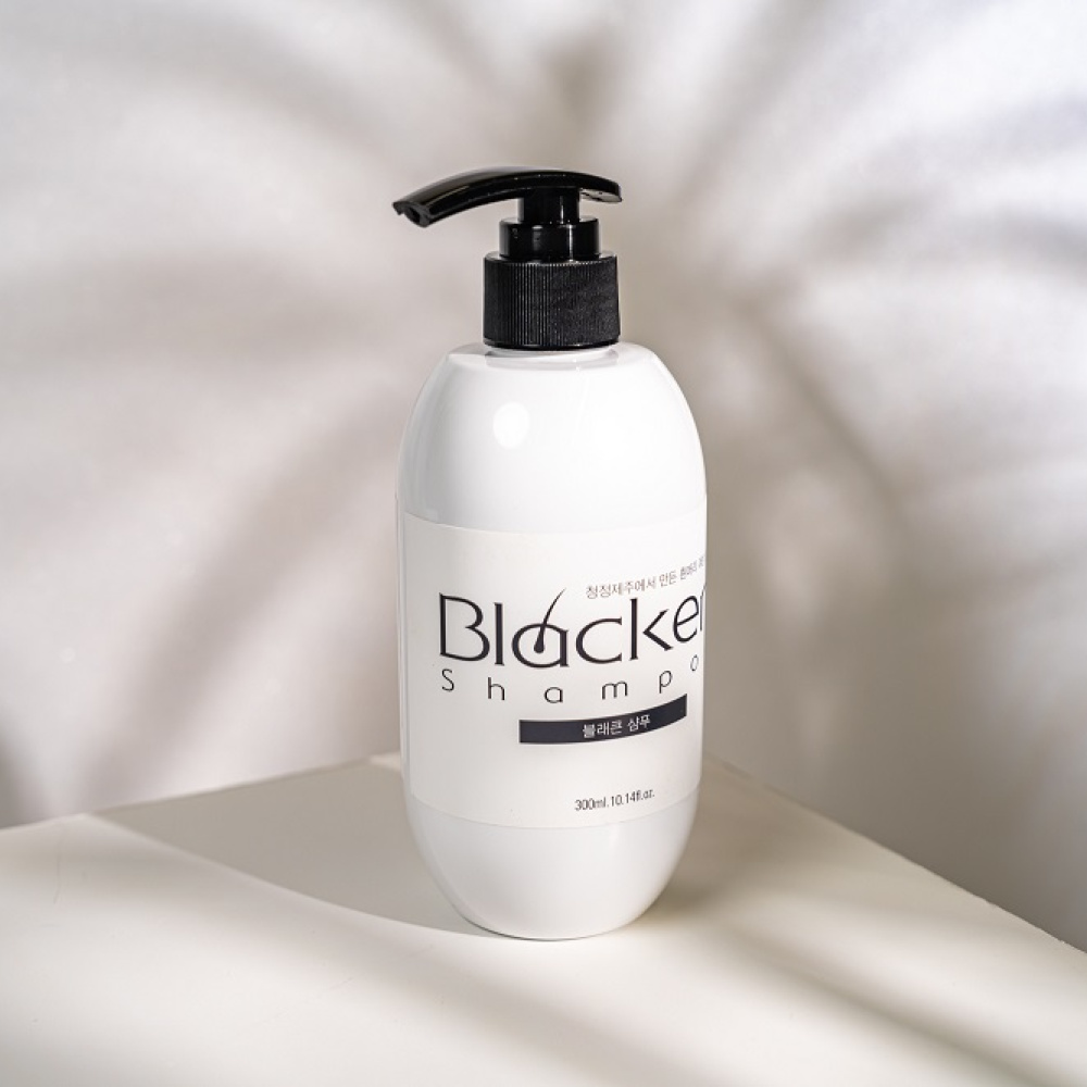제주수 블래큰 샴푸 300ml