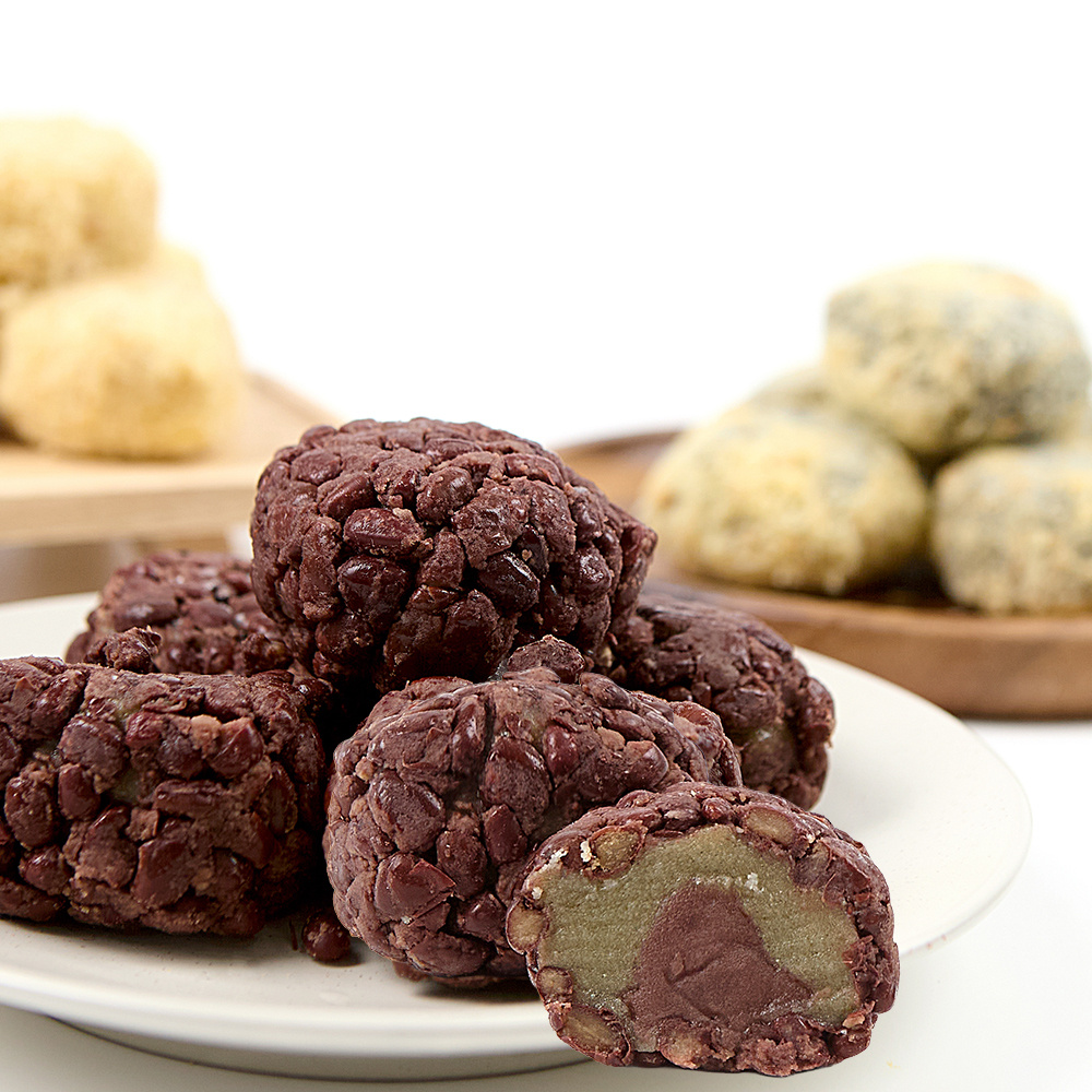 제주 블루탐 오메기떡 20개입(팥,귤,흑임자,크림치즈)