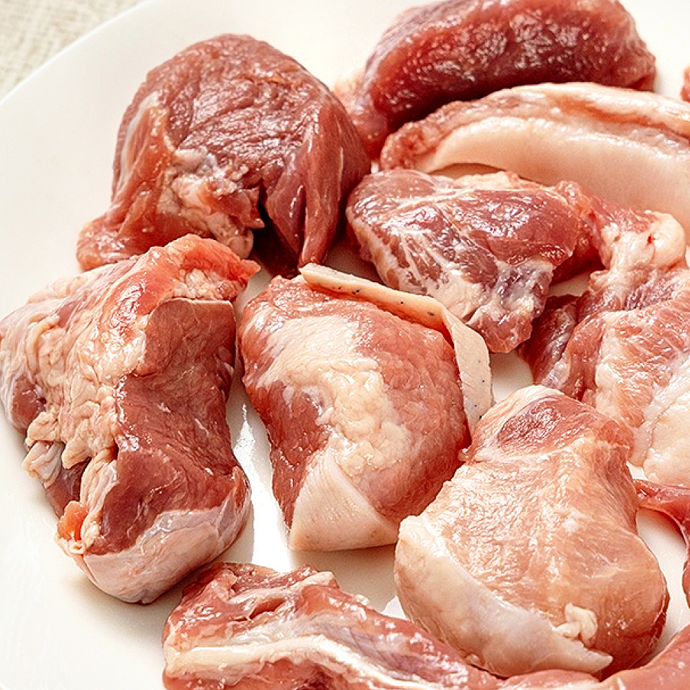 제주직송 제주산 특수부위 제주흑돼지 뒷고기 1kg