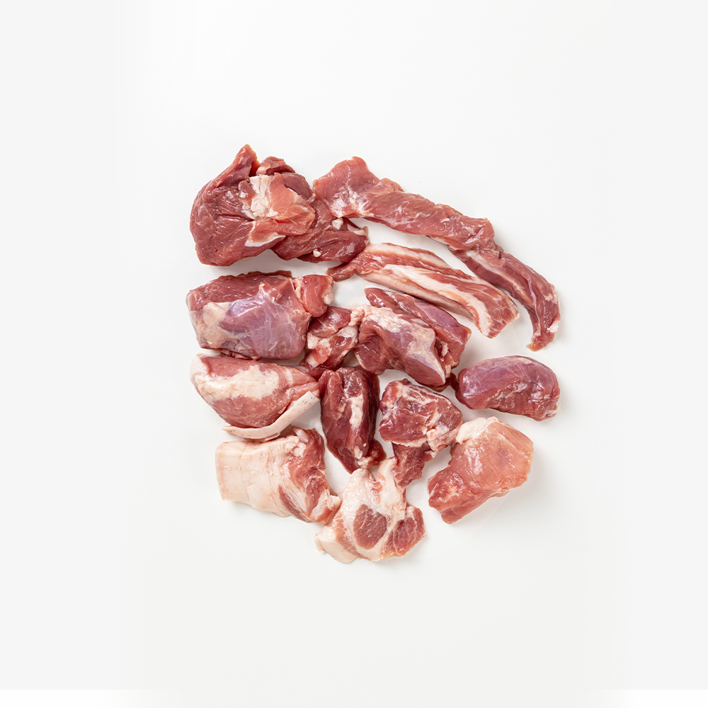 제주직송 제주산 특수부위 제주흑돼지 뒷고기 1kg