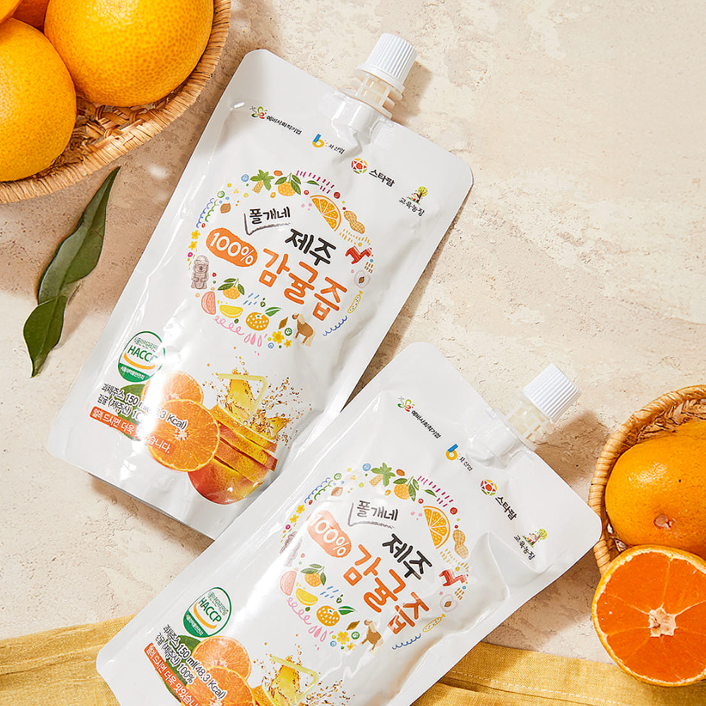 폴개 제주감귤즙 15개입 1박스